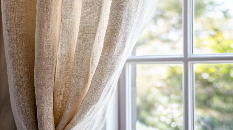 Installation Techniques and Accessories - Linen Curtains for your living room